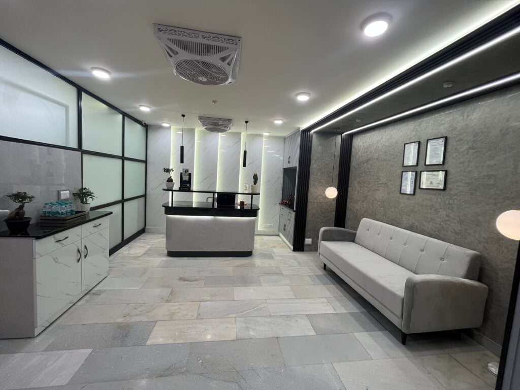 A space built to feel calm, not clinical.