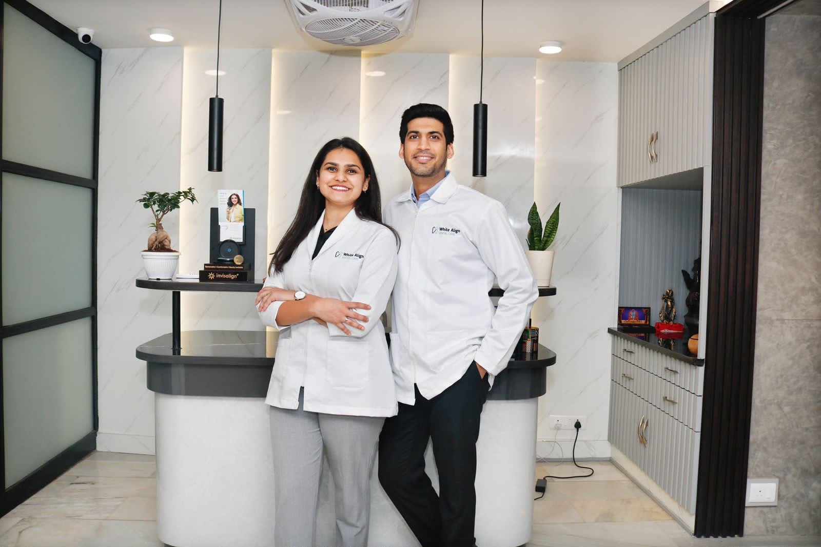 Dr. Anirudh Kalra and Dr. Priyanka Kalra, White Align Dental Care
