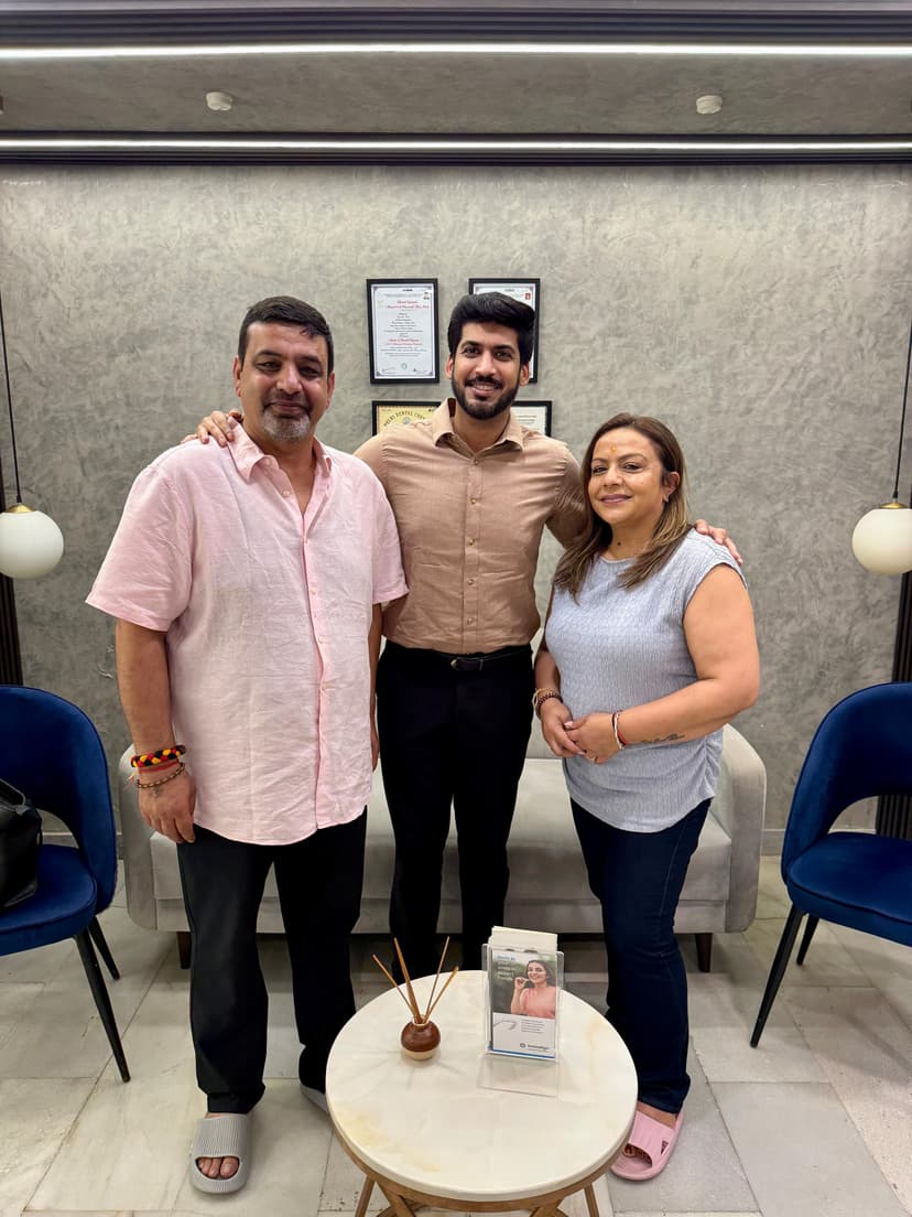 Happy patient at White Align Dental Care