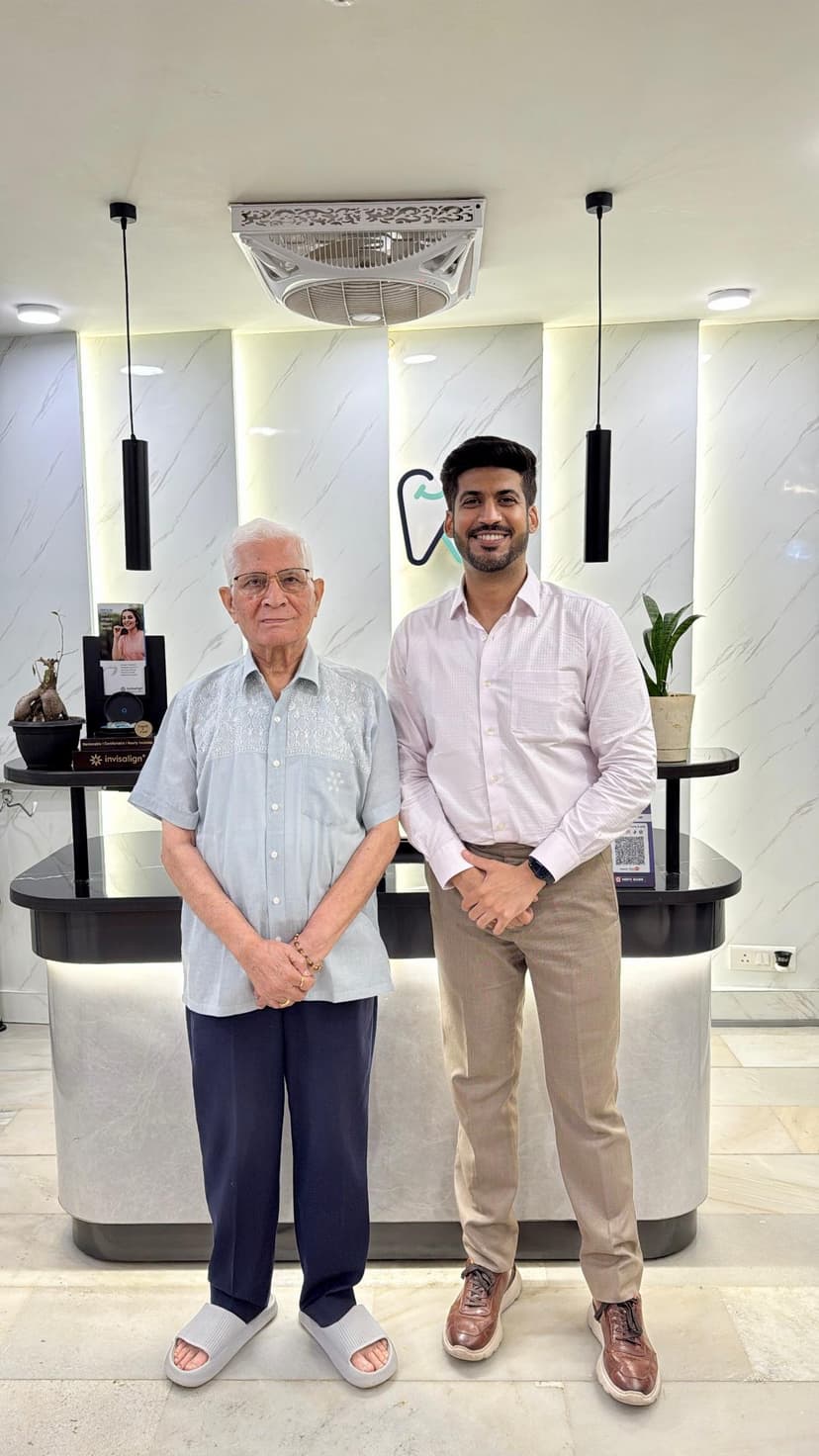 Happy patient at White Align Dental Care