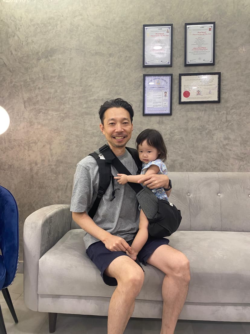 Happy patient at White Align Dental Care